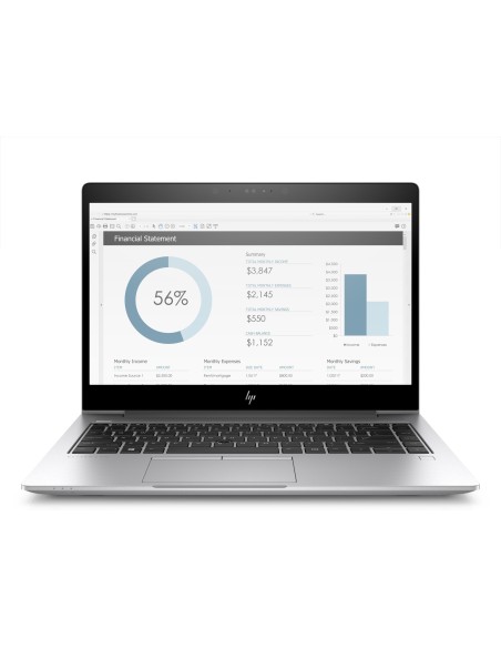 EliteBook 840 G5 Refurbished Intel® Core i5 i5-8350U Portátil 35,6 cm (14") Full HD 8 GB DDR4-SDRAM 256 GB SSD Wi-Fi 5 (802.11a
