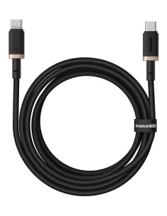 P10377803U01-02 cable USB USB 2.0 2 m USB C 0,48 Gbit/s 100 W Negro, Oro