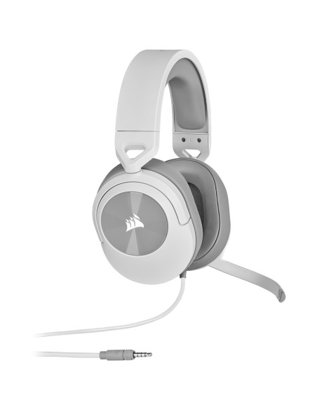 HS55 STEREO Auriculares Alámbrico Diadema Juego Blanco