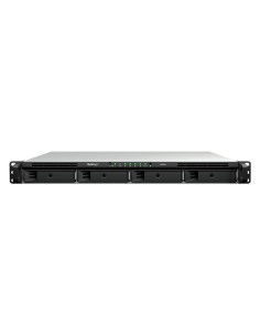 RackStation RS826+ servidor de almacenamiento NAS Bastidor (1U) AMD Ryzen V1500B 4 GB DDR4 0 TB DiskStation Manager Negro, Gris