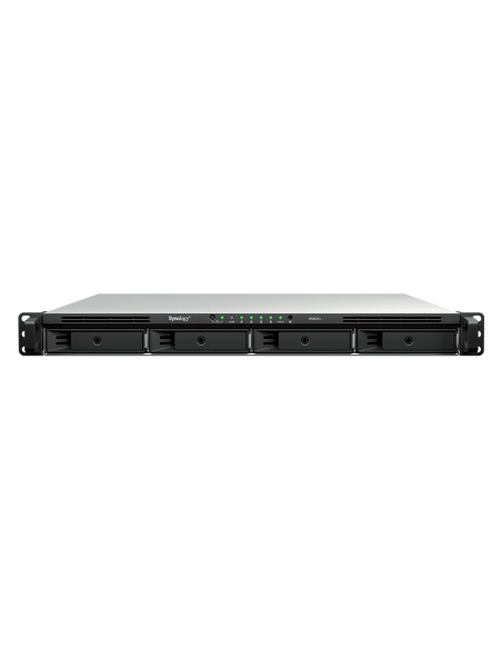 RackStation RS826+ servidor de almacenamiento NAS Bastidor (1U) AMD Ryzen V1500B 4 GB DDR4 0 TB DiskStation Manager Negro, Gris