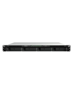 RackStation RS826RP+ servidor de almacenamiento NAS Bastidor (1U) AMD Ryzen V1500B 4 GB DDR4 0 TB DiskStation Manager Negro, Gri