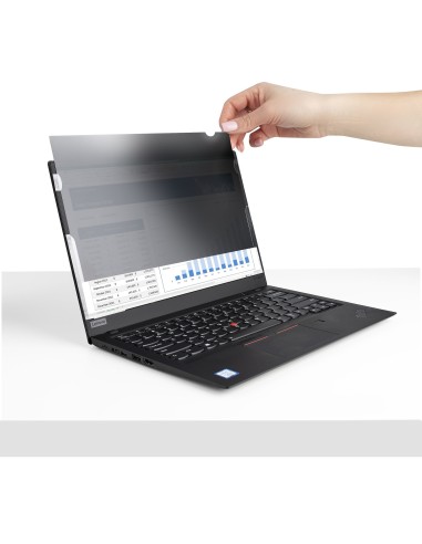 Filtro de Privacidad para Portátil de 13,3in - Filtro para Monitor para Pantalla Ancha 16:9 - Protector de Pantalla - Reducción