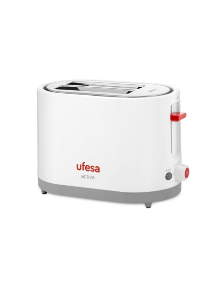 TT7385 tostadora 7 2 rebanada(s) 800 W Gris, Rojo, Blanco