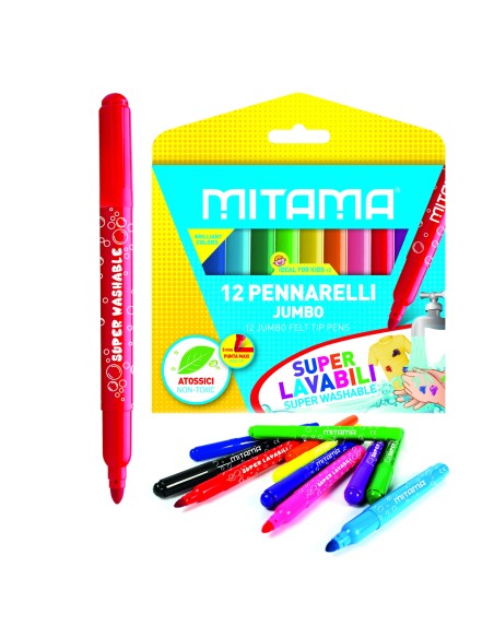 61998 marcador 12 pieza(s) Punta fina Multicolor