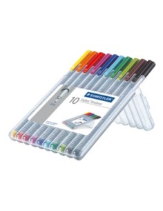 triplus fineliner 334 rotulador de punta fina Multi 10 pieza(s)
