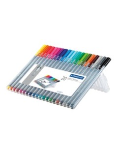 triplus fineliner 334 rotulador de punta fina Multi 20 pieza(s)
