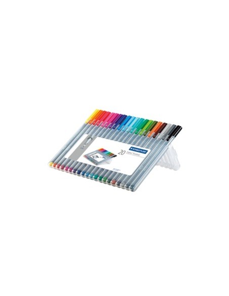 triplus fineliner 334 rotulador de punta fina Multi 20 pieza(s)
