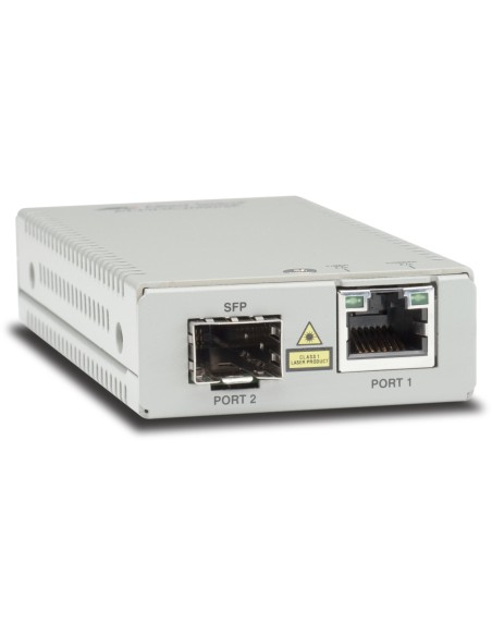 AT-MMC2000/SP-960 convertidor de medio 1000 Mbit/s 850 nm Multimodo Plata