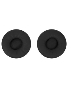 14101-19 almohadilla para auriculares Cuero Negro 2 pieza(s)