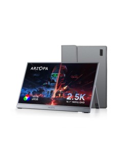 Z3FC + SLEEVE Monitor portátil Gris 40,9 cm (16.1") LCD 2560 x 1440 Pixeles