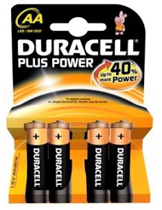 Plus Power Batería de un solo uso AA Alcalino