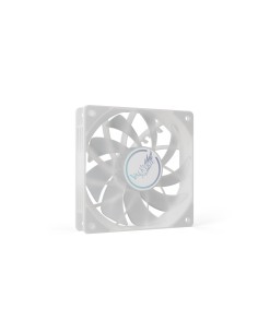 VK-FANV12RW sistema de refrigeración para ordenador Carcasa del ordenador Ventilador Blanco