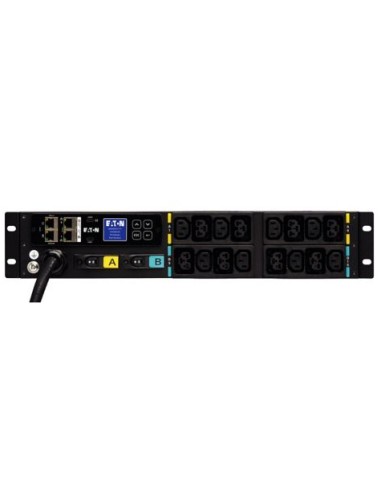 PDU G4 MI 2U 309 32A 1P unidad de distribución de energía (PDU) 16 salidas AC Negro