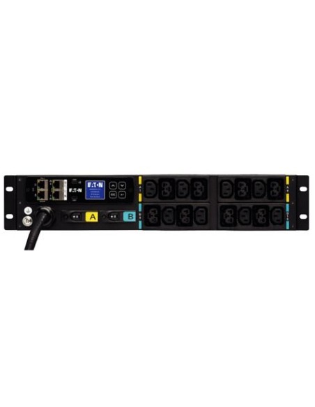 PDU G4 MI 2U 309 32A 1P unidad de distribución de energía (PDU) 16 salidas AC Negro