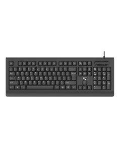 EW3286 teclado Universal USB QWERTY Español Negro
