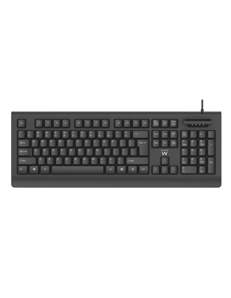 EW3286 teclado Universal USB QWERTY Español Negro EW3286 teclado Universal USB QWERTY Español Negro