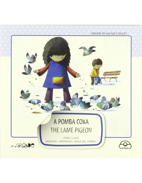 A pomba coxathe lame pigeon
