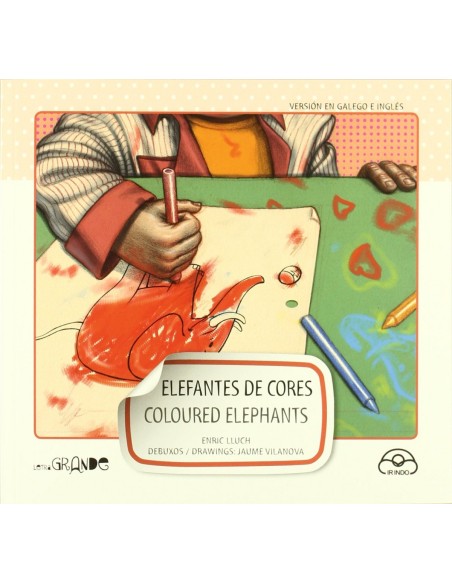 Elefantes de corescoloured elephants