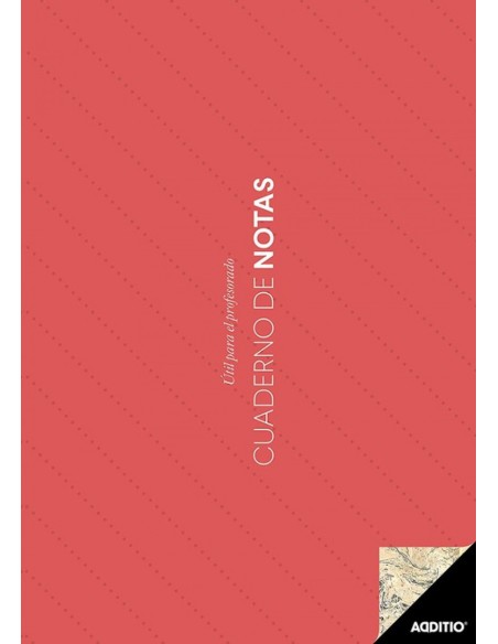 Cuaderno de notas a4 con plan del curso y evaluacion continua