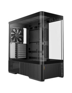 C6 Curve Air Midi Tower Negro, Transparente