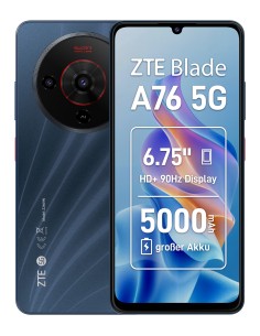 Blade A76 5G 17,1 cm (6.75") SIM doble USB Tipo C 6 GB 128 GB 5000 mAh Negro