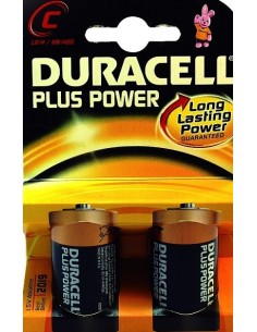 BLISTER 2 PILAS DURACELL PLUS LR14 C