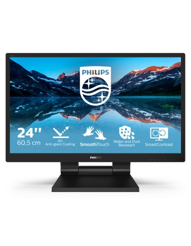 242B9TL/00 pantalla para PC 60,5 cm (23.8") 1920 x 1080 Pixeles Full HD LCD Pantalla táctil Negro