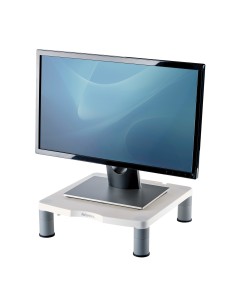 Standard Monitor Riser 53,3 cm (21") Gris, Blanco Escritorio