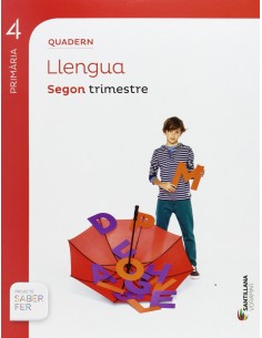 QUADERN LLENGUA SEGON TRIMESTRE 4 PRIMARIA SABER FER VORAMAR