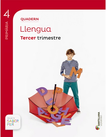 QUADERN LLENGUA 4 PRIMARIA TERCER TRIMESTRE SABER FER VORAMAR