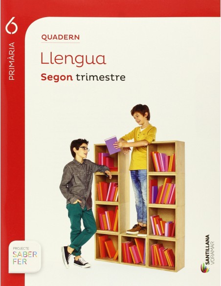QUADERN LLENGUA 6 PRIMARIA SEGON TRIMESTRE SABER FER VORAMAR