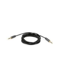 147083 cable de audio 2,5 m 3,5mm Negro