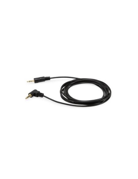 147084 cable de audio 2,5 m 3,5mm Negro