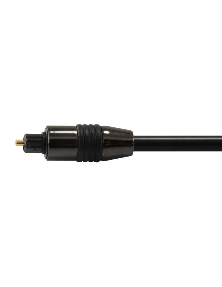 147922 cable de audio 3 m TOSLINK Negro