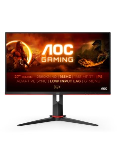 Q27G2S/EU pantalla para PC 68,6 cm (27") 2560 x 1440 Pixeles Quad HD LED Negro, Rojo