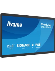ProLite S2425AS-B1P Pantalla plana para señalización digital 60,5 cm (23.8") LCD Wifi 500 cd / m² Full HD Negro Procesador incor