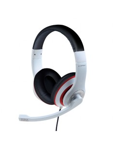 MHS-03-WTRDBK auricular y casco Auriculares Alámbrico Diadema Juego Negro, Rojo, Blanco