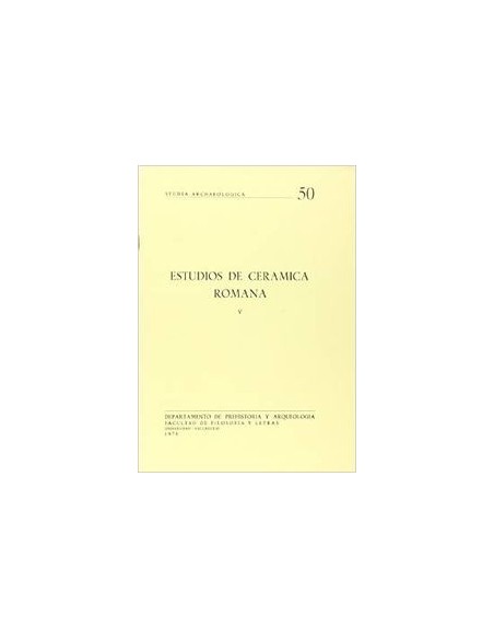 Estudios Sobre Ceramica Romana V