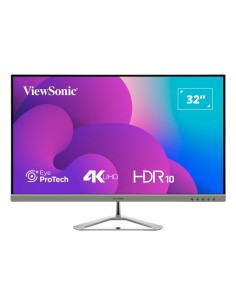 VX3276-4K-MHD-2 pantalla para PC 81,3 cm (32") 3840 x 2160 Pixeles 4K Ultra HD LCD Negro, Plata