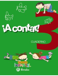 A contar 3 cuaderno matematicas Educacion infantil 2017