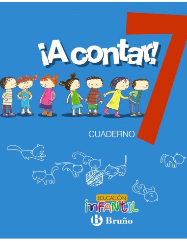 A contar 7 Cuaderno matematicas Educacion infantil