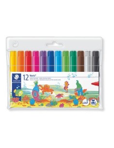 Noris 340 marcador permanente Multicolor 12 pieza(s)