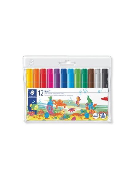 Noris 340 marcador permanente Multicolor 12 pieza(s)
