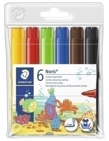 ESTUCHE 6 MARCADORES WATERCOLOR
