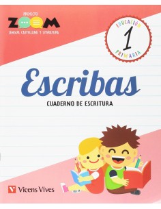 ESCRIBAS CUADERNO DE ESCRITURA 1 PRIMARIA PROYECTO ZOOM