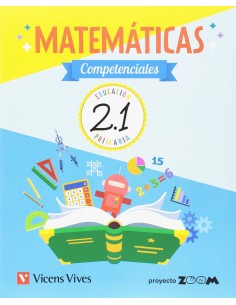 3 CUADERNOS MATEMATICAS COMPETENCIALES 2 PRIMARIA PROYECTO ZOOM