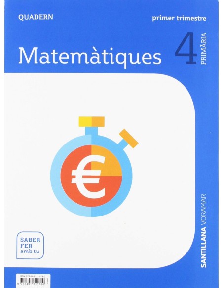 QUADERN MATEMATIQUES 1 4TPRIMARIA SABER FER AMB TU VALENCIA 2019