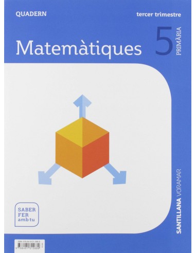 UADERN MATEMATIQUES 3 5EPRIMARIA SABER FER AMB TU VALENCIA 2019