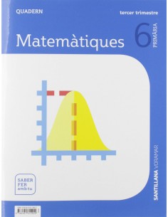 QUADERN MATEMATIQUES 3 6EPRIMARIA SABER FER AMB TU VALENCIA 2019